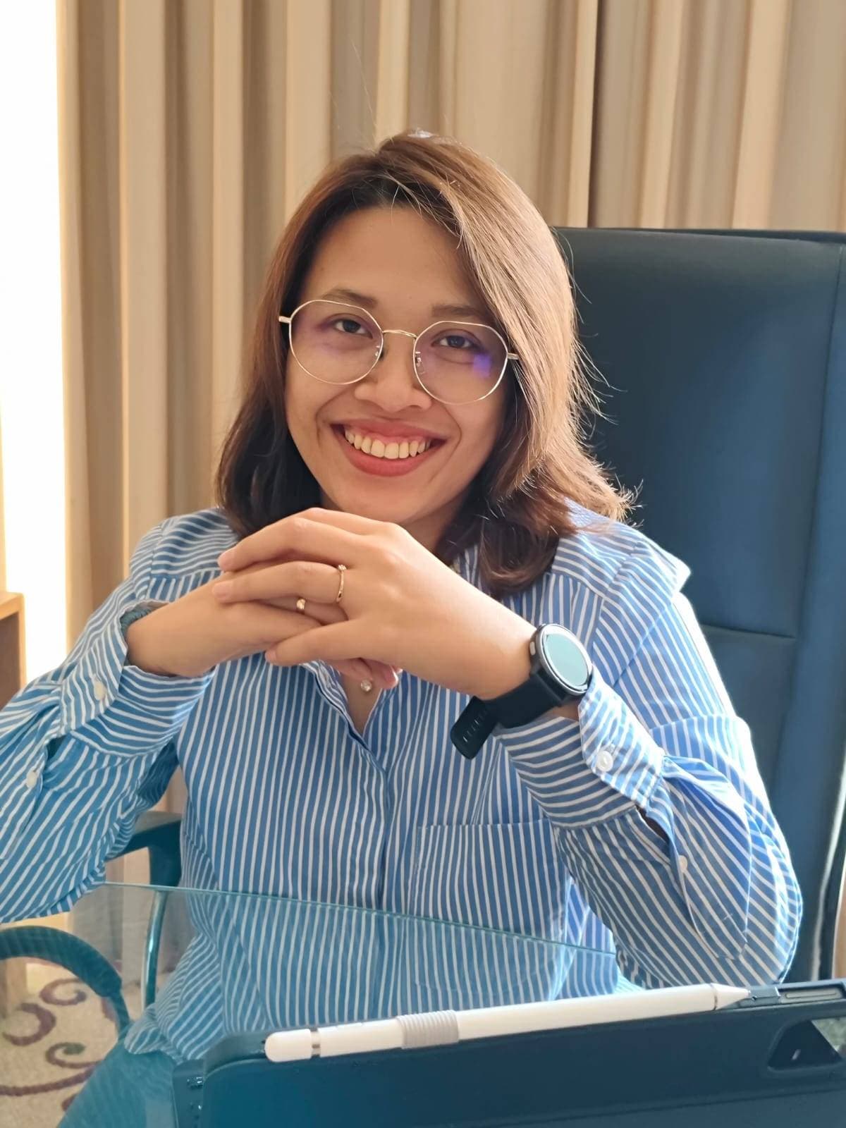Tia Oktavia, S.E., M.Psi., CHCM., CHRMP., CP.NLP — Co-Founder Reksinau